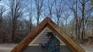 Install gable vent how to [upl. by Jary143]