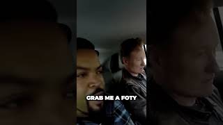 Hilarious Conversations with Ice Cube Kevin Hart and Conan in a Lyft shorts [upl. by Adnarrim960]