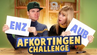 AFKORTINGEN CHALLENGE [upl. by Tara480]