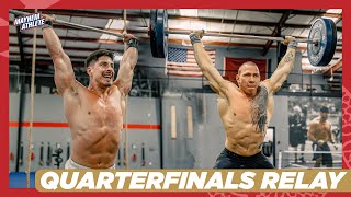 QUARTERFINALS RELAY  Roman Khrennikov amp Jorge Fernandez Full CrossFit Workout [upl. by Suzette]