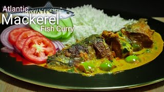 IndianStyle Atlantic Mackerel Fish Curry in Rich Coconut Milk [upl. by Ahcire125]