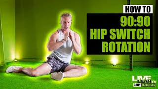 How To 9090 Hip Switch Rotation [upl. by Derward949]