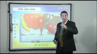 First steps  How to use an Interactive Whiteboard  clip 3 [upl. by Fawnia]