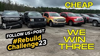 We Buy How Many cars at one time   Copart Rebuild Challenge LIVE [upl. by Neggem]