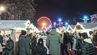 Brussels Christmas Markets 2023  Evening Walk in 4K  DJI Osmo Pocket 3 Winter Wonders [upl. by Zeiger]