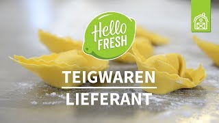 Pasta Lieferant  Teigwaren Produktion  HelloFresh [upl. by Teador924]