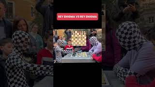 REY ENIGMA vs REY ENIGMA 😱 chess ajedrez [upl. by Burgwell627]