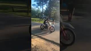 Crf450 Work Edition shakedown🫣dirtbike crf450r [upl. by Derzon]