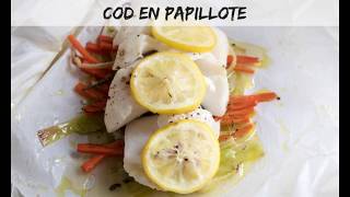 Cod En Papillote parchment paper [upl. by Ninnetta]