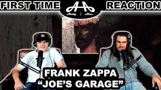 Joes Garage  Frank Zappa  College Students FIRST TIME REACTION [upl. by Ahsilrac]