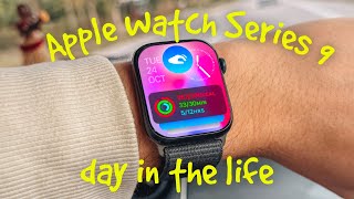 Apple Watch Series 9  Day in the Life Battery Double Tap Useful [upl. by Phaedra]