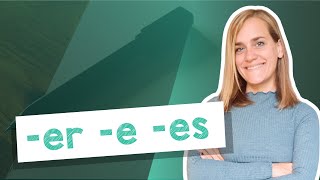 Learn German Adjective Endings in the Nominative Case  A2 with Jenny [upl. by Ludmilla]