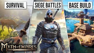 Day 1 Awesome New Survival Game  Myth of Empires Gameplay  Part 1 [upl. by Gloria912]