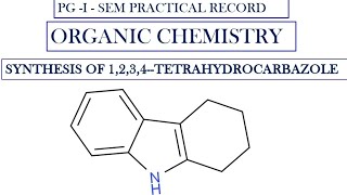 PREPARATION OF CARBAZOLsynthesis OF CARBAZOLE [upl. by Yarrum447]