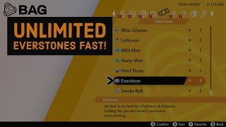 Pokemon Sword and Shield  Unlimited Everstones FAST [upl. by Rehpotsyrk]