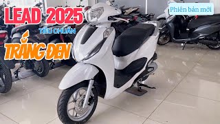 Đánh giá xe Honda Lead 2025 tiêu chuẩn Trắng đen  Báo giá xe  Độ Mê Xe [upl. by Edrahs]