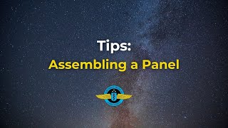 Tips Assembling a Panel [upl. by Anyrtak]