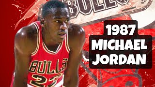 Michael Jordan 1987 53 Points [upl. by Imehon]