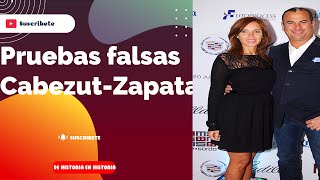 Patricio Cabezut Aurea Zapata y las pruebas falsas [upl. by Noseyt]