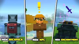 Top 10 Addon MCPE Untuk SURVIVAL DI MINECRAFT Minecraft 121 [upl. by Lovell]