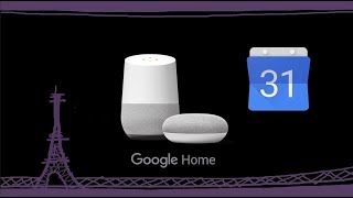 GOOGLE HOME  Ajouter une entrée à votre agenda [upl. by Trainor]