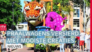 Bloemencorso Eelde inzameling voor kankeronderzoek amp sprinten in Hoogeveen  Drenthe Nu [upl. by Semela702]