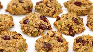 3 Healthyish COOKIE RECIPES  GlutenFree Vegan DairyFree  Perfect for Meal Prep [upl. by Hakvir]