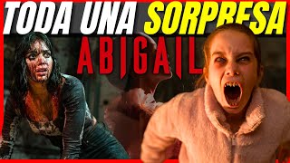 SANGRIENTA y DIVERTIDA SORPRESA 🩸 ABIGAIL Crítica sin y con spoilers [upl. by Milicent519]