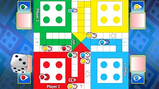 Ludo game in 4 players  Ludo king in 4 players  Ludo gameplay  लूडो किंग  Ludo King  Ludo Game [upl. by Solahcin]