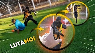 LUTAMOS COM O NINJA E TOMAMOS UMA SURRA [upl. by Lozar224]