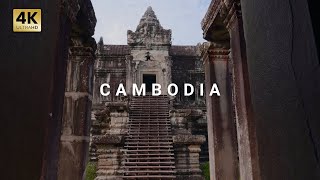 Cambodia from Above 4K UHD  A Cinematic Drone Journey [upl. by Genovera]