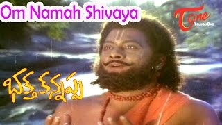 Bhakta Kannappa Songs  Om Namah Shivaya  Krishnam Raju  Vanisree [upl. by Sorac]