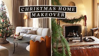 CHRISTMAS HOME MAKEOVER 🎄 Decorate With Me For The Holidays Decorating Ideas amp Hacks [upl. by Isabelle]