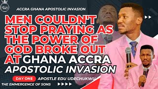 APOSTLE EDU UDECHUKWU POWERFUL MINISTRATION AT GHANA ACCRA APOSTOLIC INVASION  EMERGENCE OF SONS [upl. by Ayotl623]