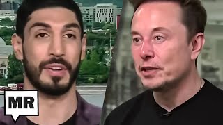 Enes Kanter Freedom Dunks On Elon Musks Free Speech Grift [upl. by Brackett]