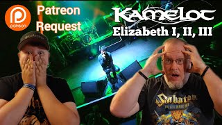 Kamelot  Elizabeth I II III REACTION American Symphonic Power Metal  PATREON REQUEST [upl. by Eugenle]