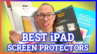 What Are The Best iPad Screen Protectors in 2024 Ive Tested 27Heres My Top Picks [upl. by Ahtael]