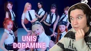 DANCER REACTS TO UNIS유니스 Dopamine Performance37 [upl. by Castor]