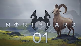 Northgard 01 GOAT CLAN  NORTHGARD Lets Play [upl. by Doownel25]