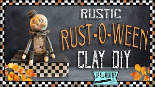 Vintage Rustic Halloween Decor DIY  CSC Rustoween Collab [upl. by Yoshiko128]