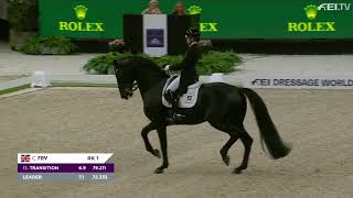 Charlotte Fry amp Glamourdale  FEI World Cup Dressage Grand Prix [upl. by Roseann]