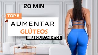 COMO AUMENTAR GLÚTEOS EM POUCO TEMPO  20 MIN [upl. by June142]