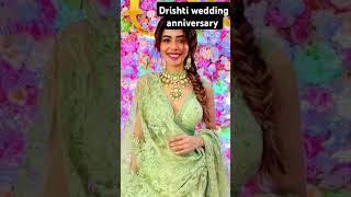 DIBYA DRISHTI SERIAL DRISHTI WEDDING anniversary hindisonglove [upl. by Lunetta]