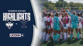 HIGHLIGHTS  UConn Womens Soccer vs Yale [upl. by Abana]