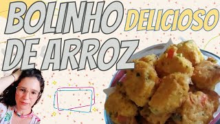 BOLINHO DE ARROZ MUITO FÁCIL Aprenda essa deliciosa receita rápido e fácil [upl. by Modeste152]