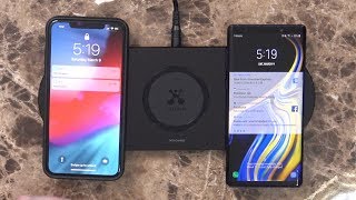 Wirelessly Charge 3 Devices at Once Atomi Power Pad 3x [upl. by Pet149]