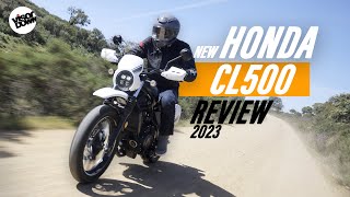 2023 Honda CL500 Review  New Scrambler for the 500cc class [upl. by Weirick]