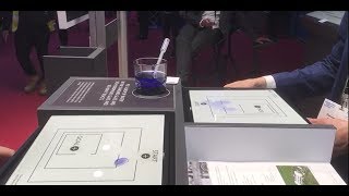 AGC’s hydrophobic glass vs standard glass [upl. by Neala]