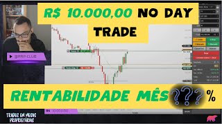 RESULTADOS  RELATÓRIO ABERTO  22 OPERANDO 10K NO DAY TRADE CONTA REAL [upl. by Calypso]