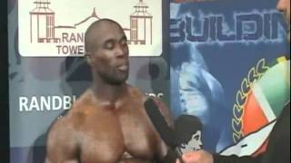 Vusumzi Njisane wins the KZN IFBB title [upl. by Euqnimod]